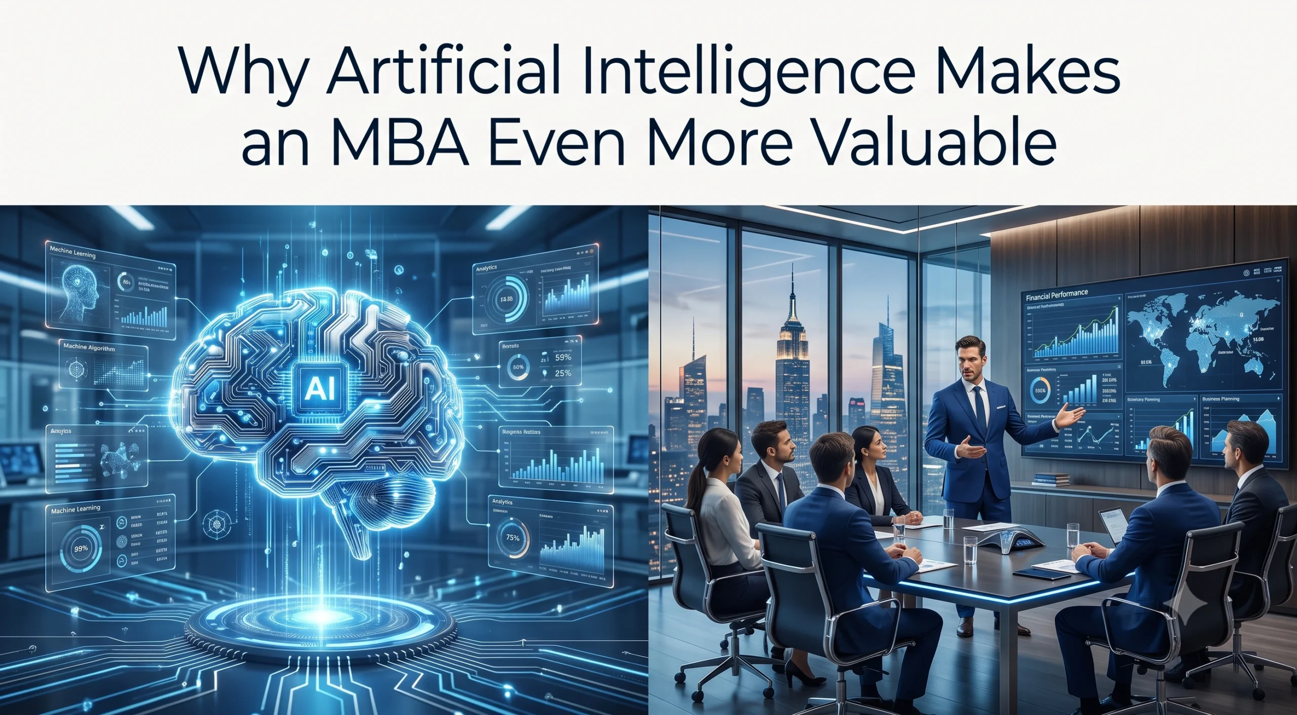 Why Artificial Intwlligence Makes an MBA Even More Valuable